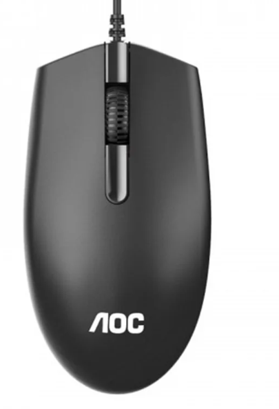 AOC MS100 Wired Silent Optical USB Mouse