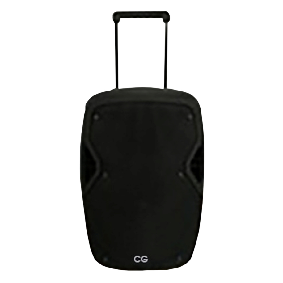 CG 15 Inch Trolley Speaker With Guitar Input(CGTS15H01)
