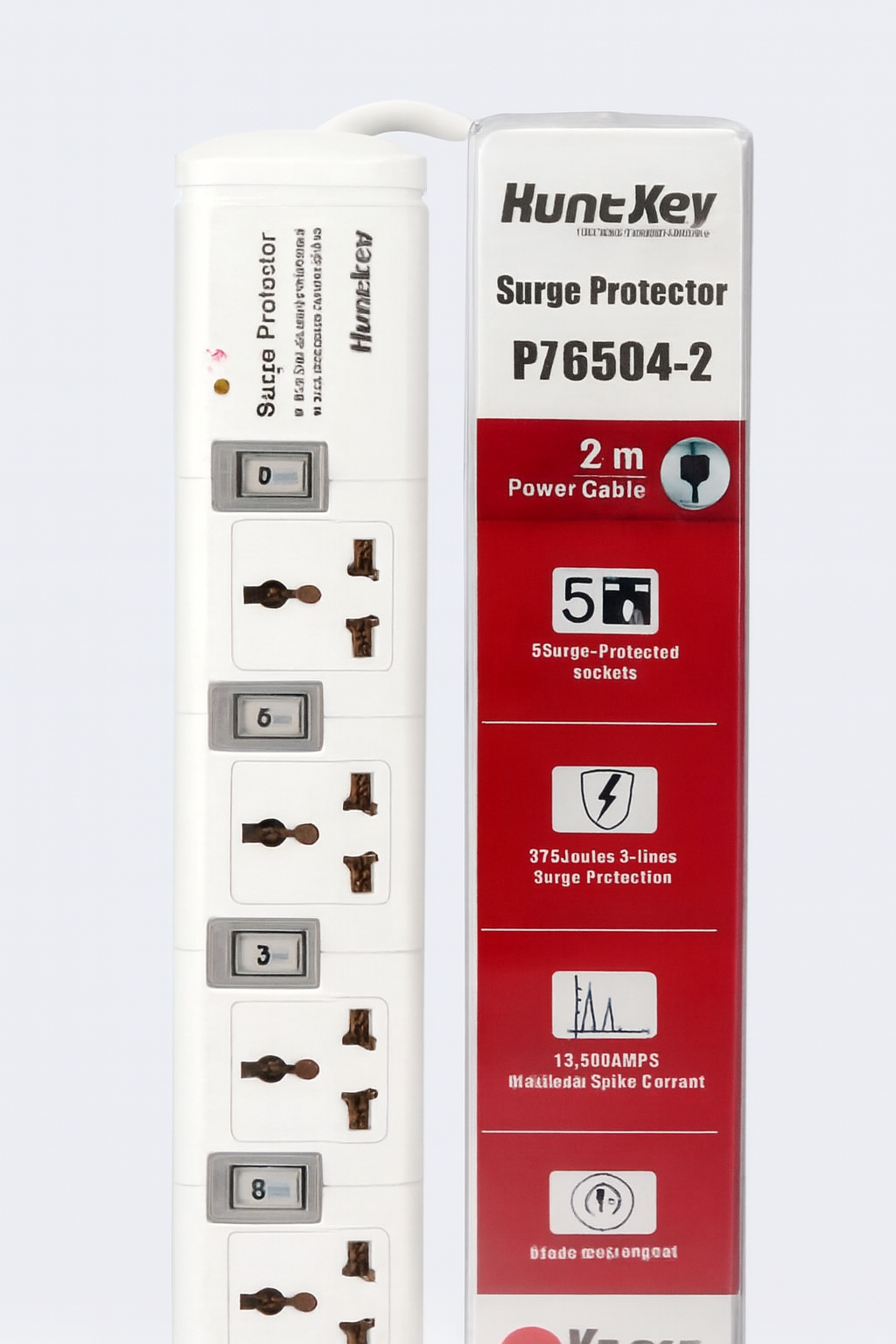 Huntkey Surge Protector multiplug  PZC504-2